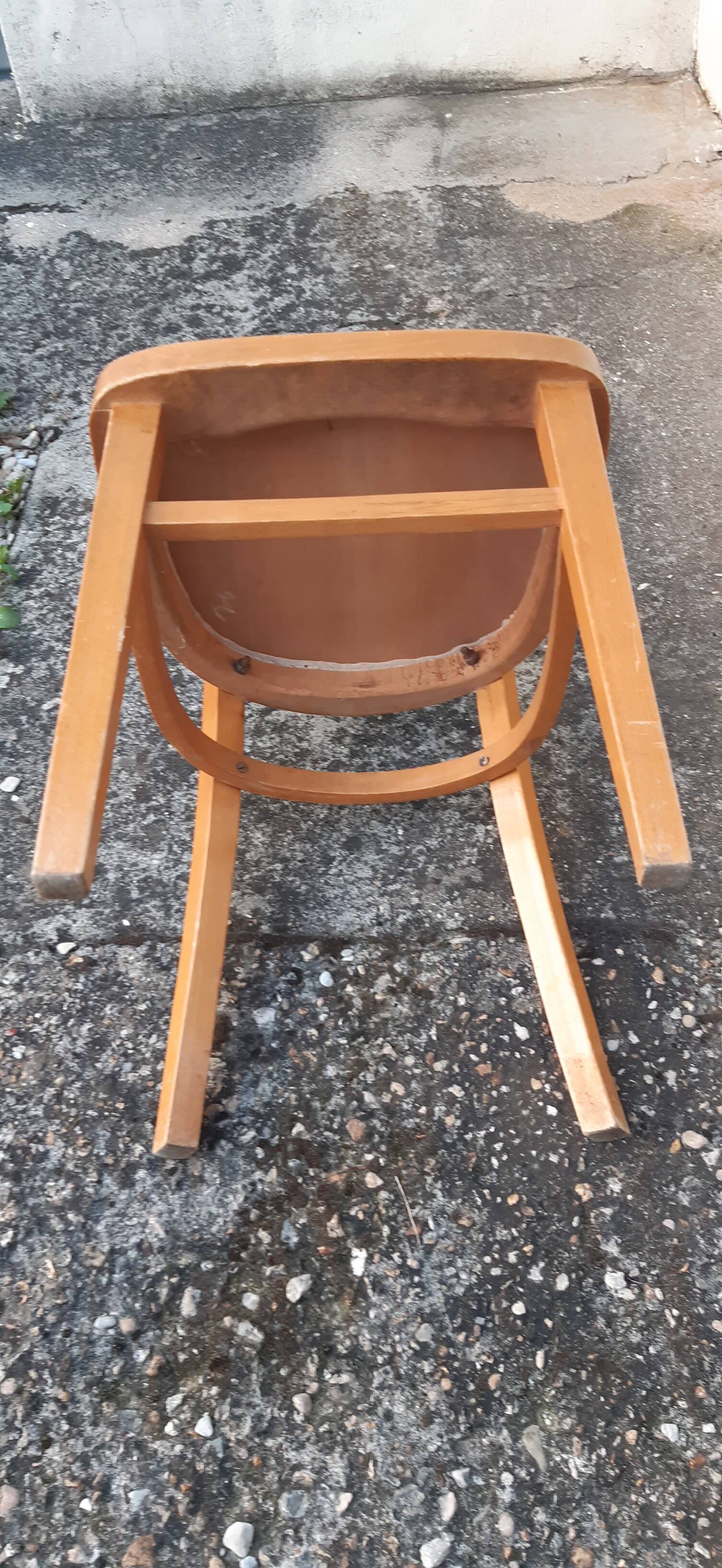 Bauman style bistro chair