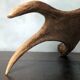Elk horn foot lamp and silk day offal