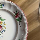 Set of 6 dessert plates KG Lunéville – Réverbère model