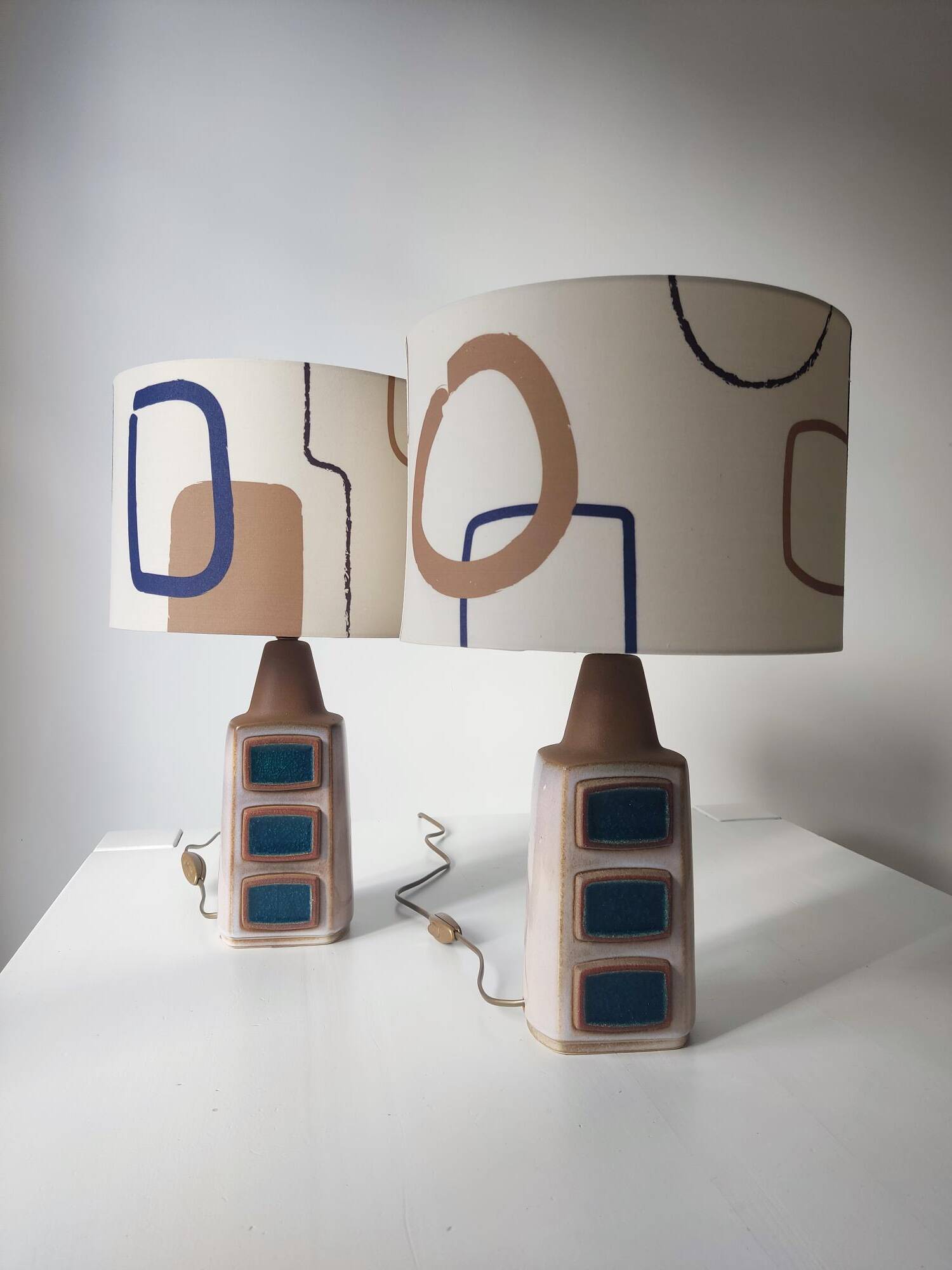 Pair of Soholm lamps - Denmark 60s