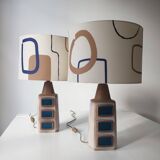 Paire de lampes Soholm - Danemark 60s