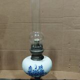 set of three old kerosene lamps