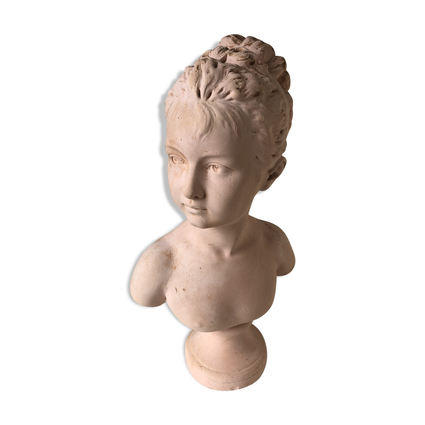 Plaster bust
