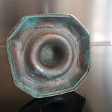 18th century copper candlestick