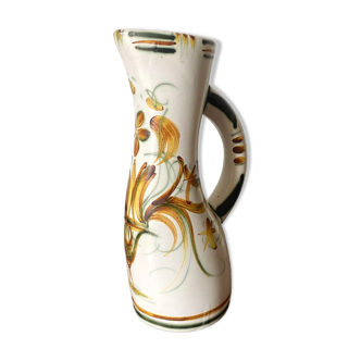 Vintage hand-painted ceramic vase