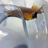 Vintage Lamp 1970 Globe Murano Space Age Italy