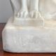 Sculpture en marbre de Carrare représentant une jeune fille romantique à la cruche signé Dante Zoi de Florence, Italie XIXème siècle