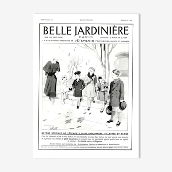 Affiche vintage années 30 Belle Jardiniere 30x40cm