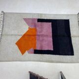Colorful handmade Berber rug size 150 x 250 cm