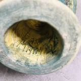 Les Arcs ceramic candle holder