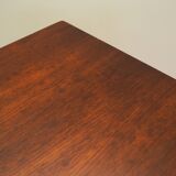 Table en teck, design danois, années 1970, production : Danemark