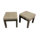 Set of two side tables
