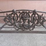 Lit banquette métal XIXème