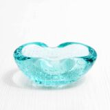 Bubble glass ashtray