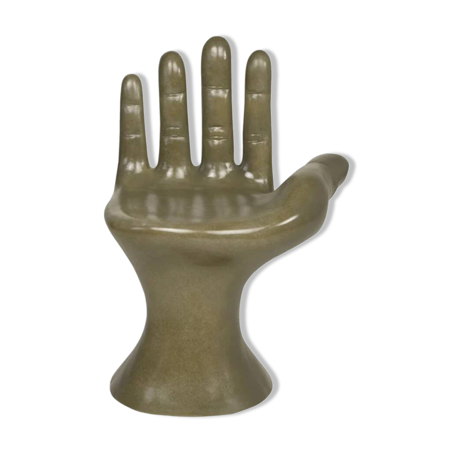 New design fiber hand-chair 'Moss Green'