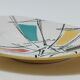 Vide poche céramique palette de peintre design années 60