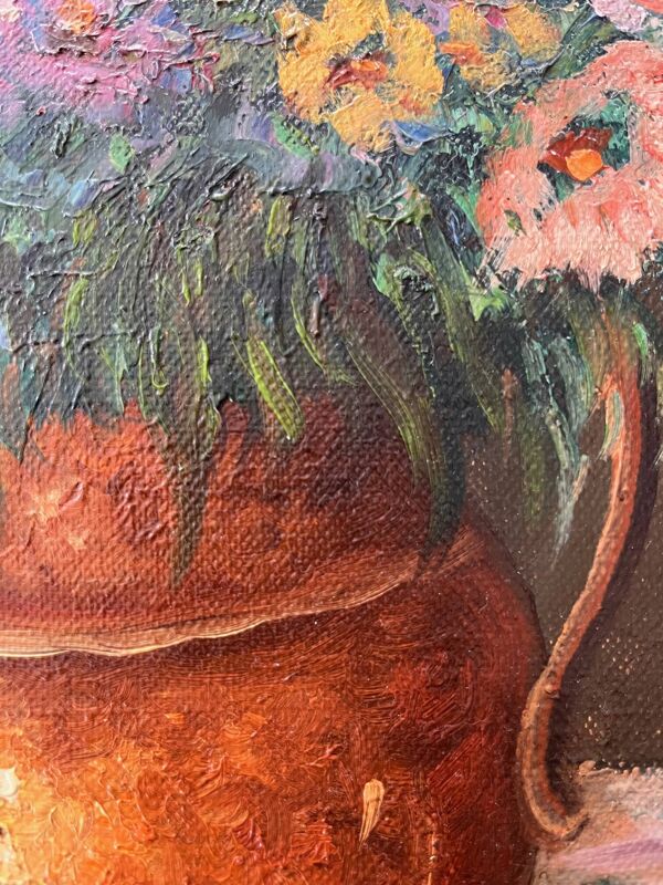 Tableau ''Bouquet de fleurs'' de Robert Mogisse