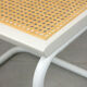 Vintage white B32 Cesca chair by Marcel Breuer, 90s