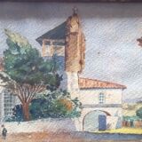 Watercolor Basque Country