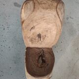 Armchair made of recycled solid teak