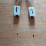 Scandinavian suspension with its two wall light