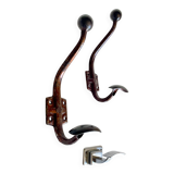 Pateres vintage metal patina