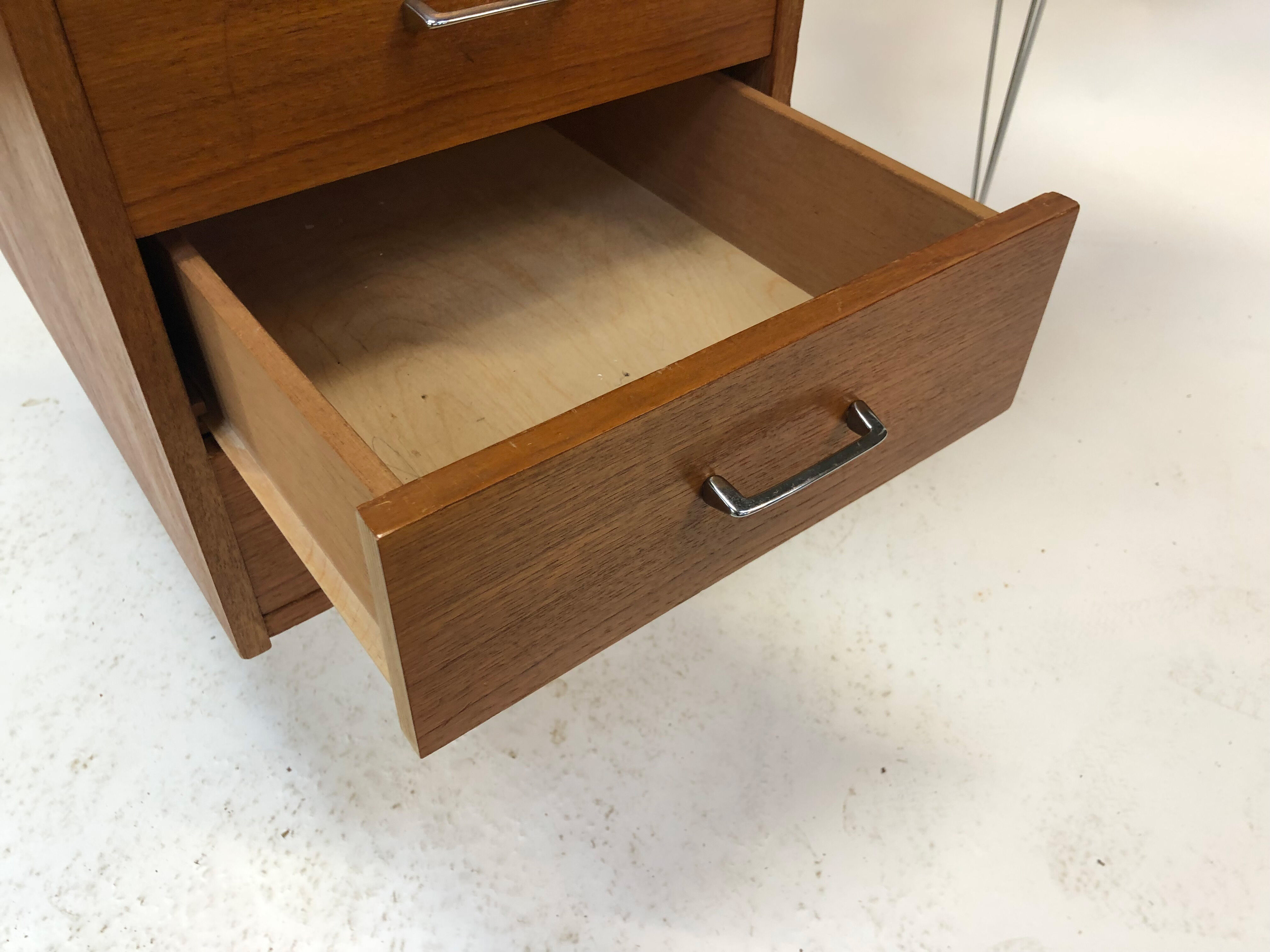 Designer Vintage Pastoe Cees Braakman desk of the 50s teak
