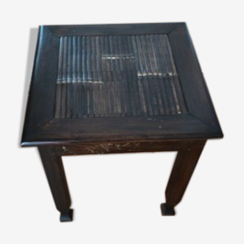 Table basse bambu