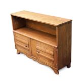 2-door oak cabinet