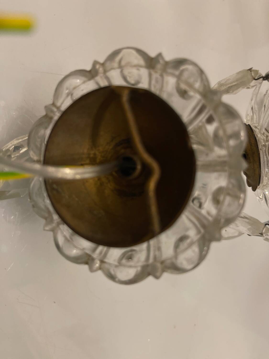 Vintage Italian Crystal Sconces 1950’s Set of 2