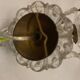 Lot de 2 appliques vintage en cristal italien des années 1950