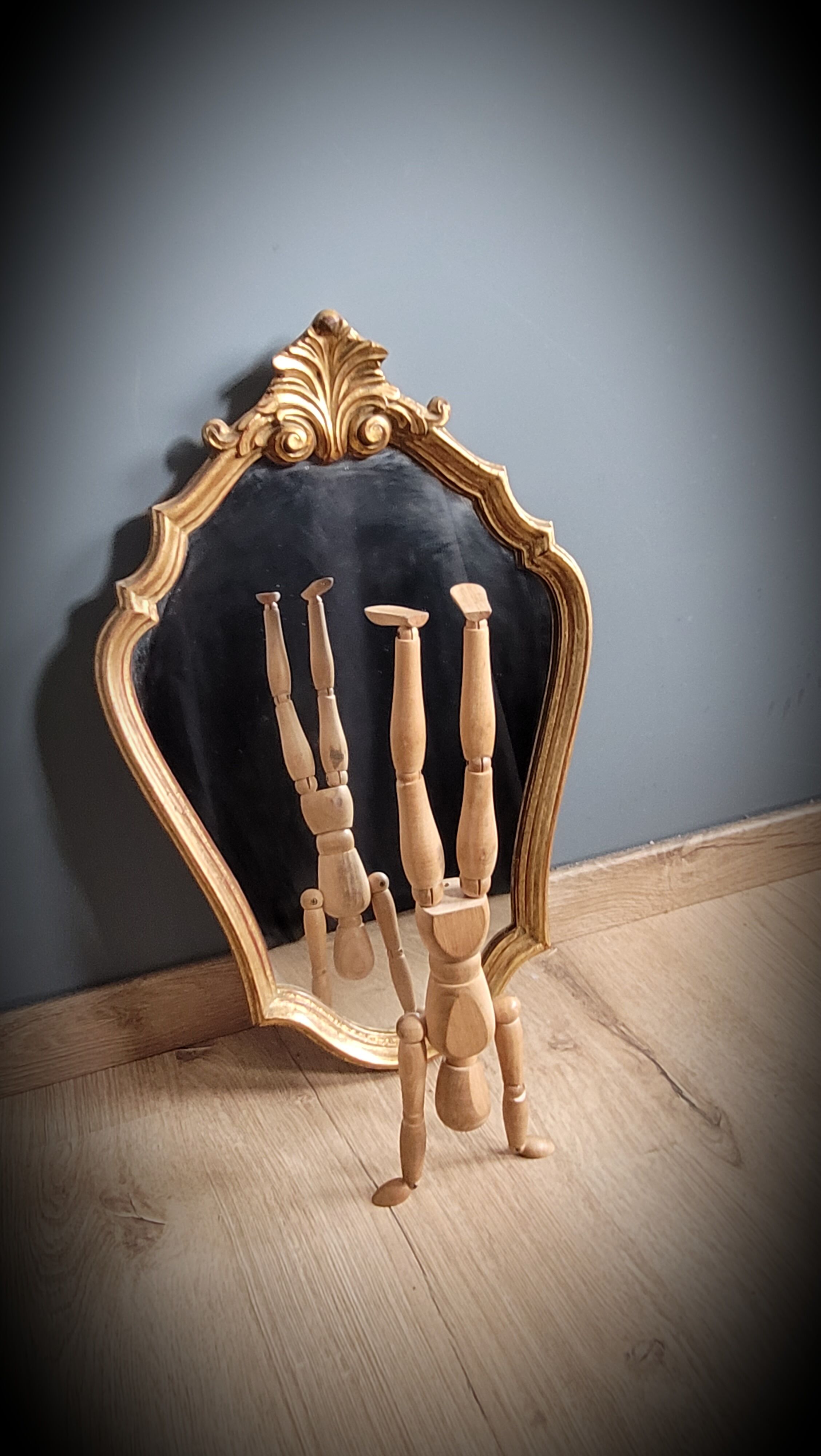 Baroque Golden Mirror 12 49x32cm