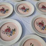 8 assiettes a dessert fromage salade villeroy et boch modele 1584  21,