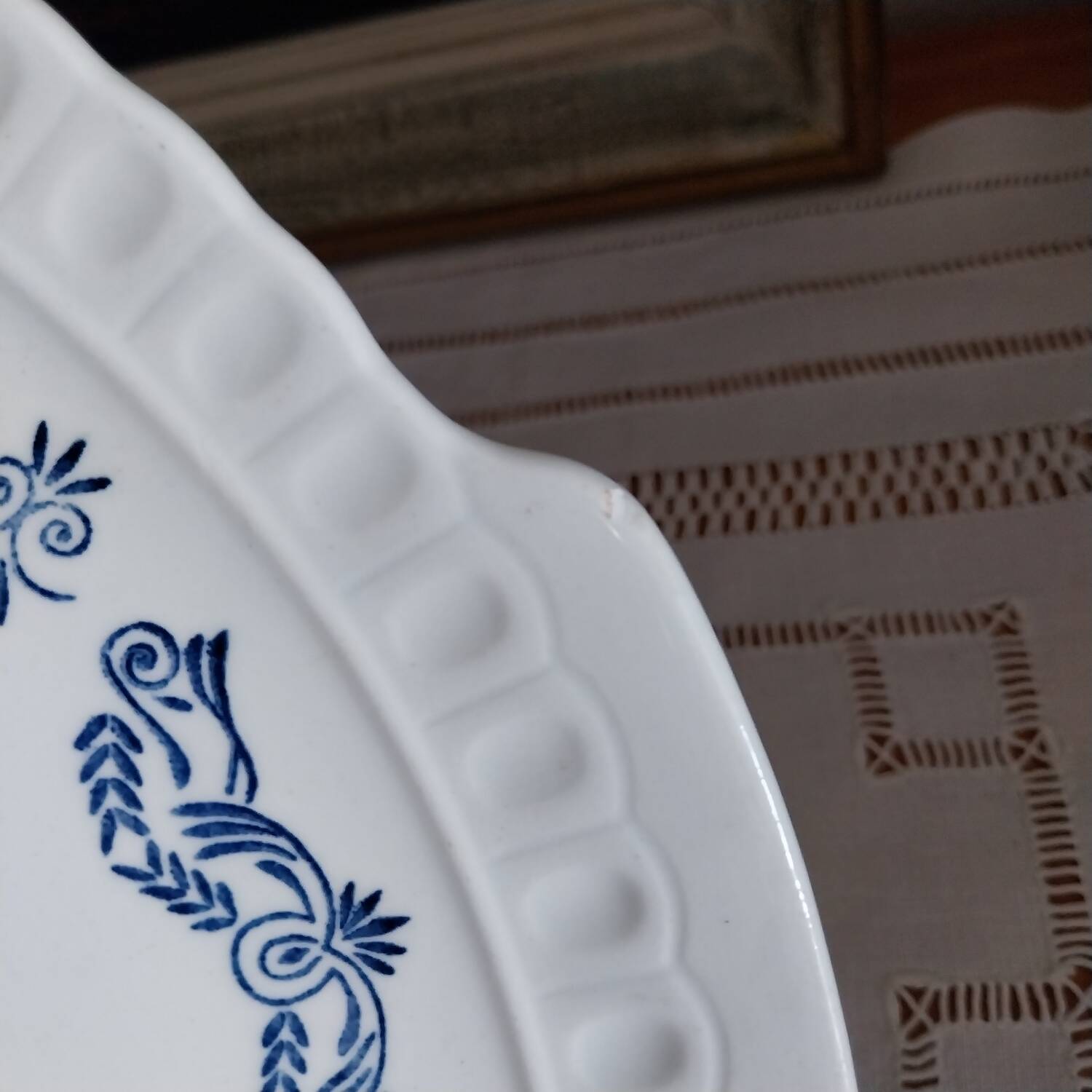 Old Gien tart dish, Beaugency model