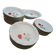 Service of 36 pieces Digoin Sevigne