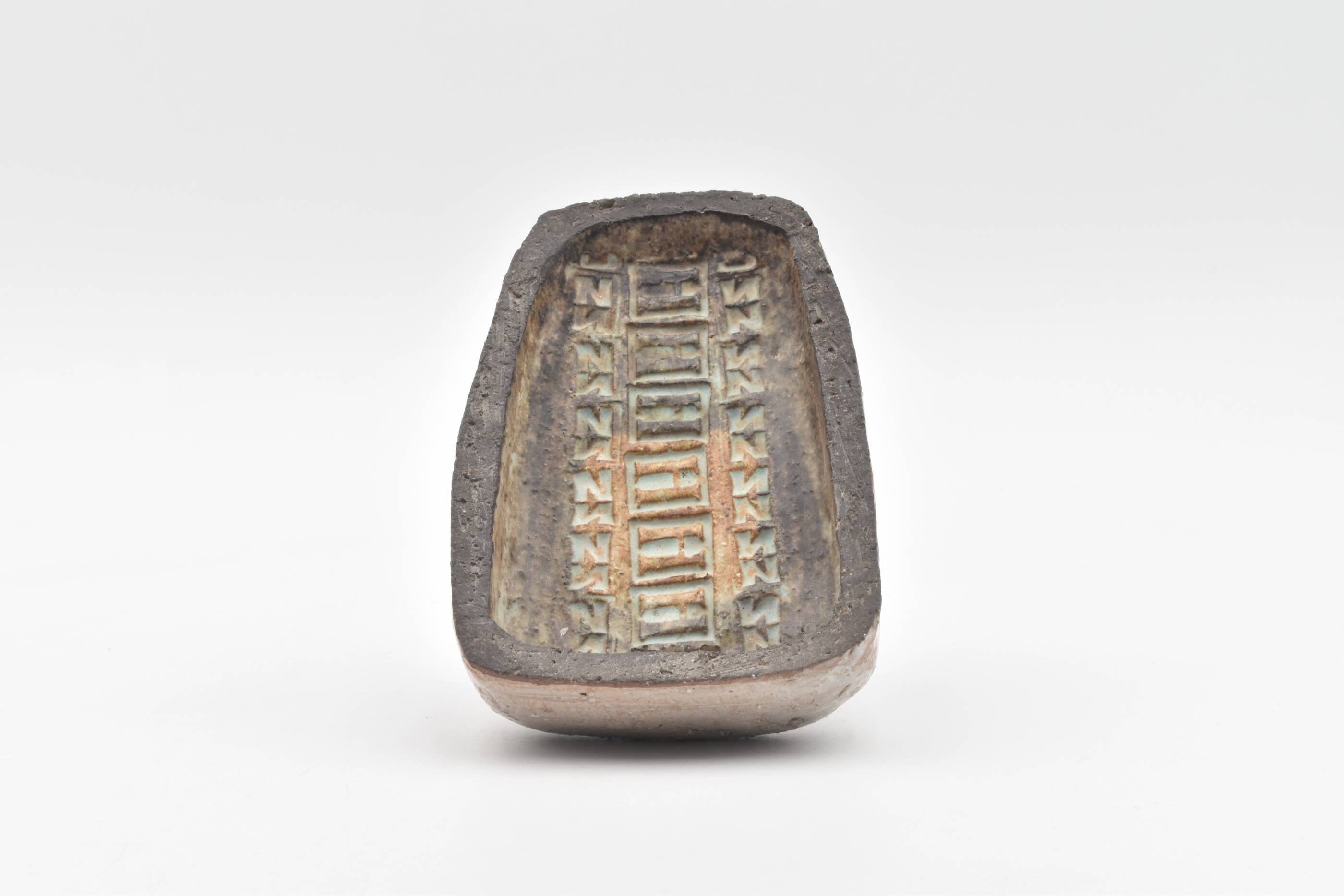 Vintage ceramic pocket empty Pat and Joe Rowland