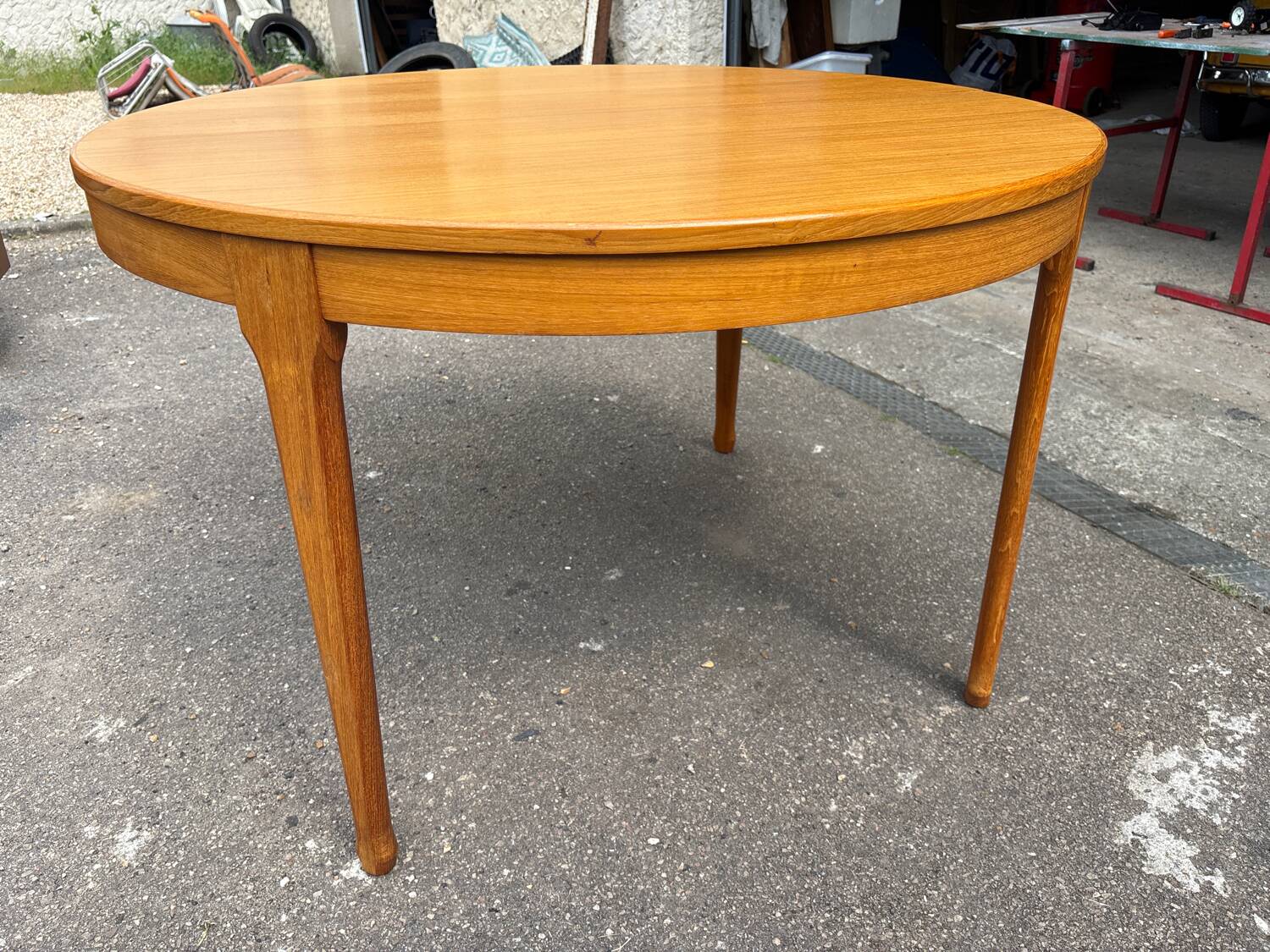 Scandinavian elm table