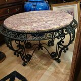 Coffee table circa 1940/50 in wrought iron