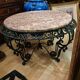 wrought iron coffee table, circa 1940/50