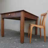 solid wood table