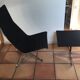 Ea116 lounger and its ottoman Ea125 Charles & Ray Eames for Herman Miller