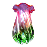 Vase art déco en cristal de Murano