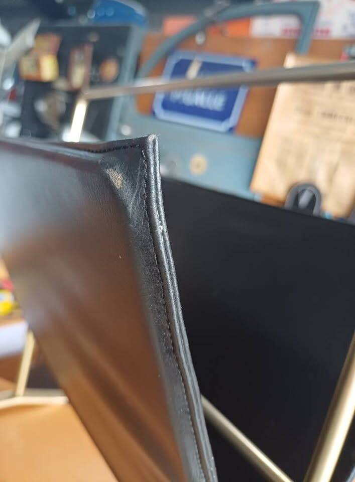Vintage magazine racks