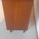 Commode en bois vernis, années 80