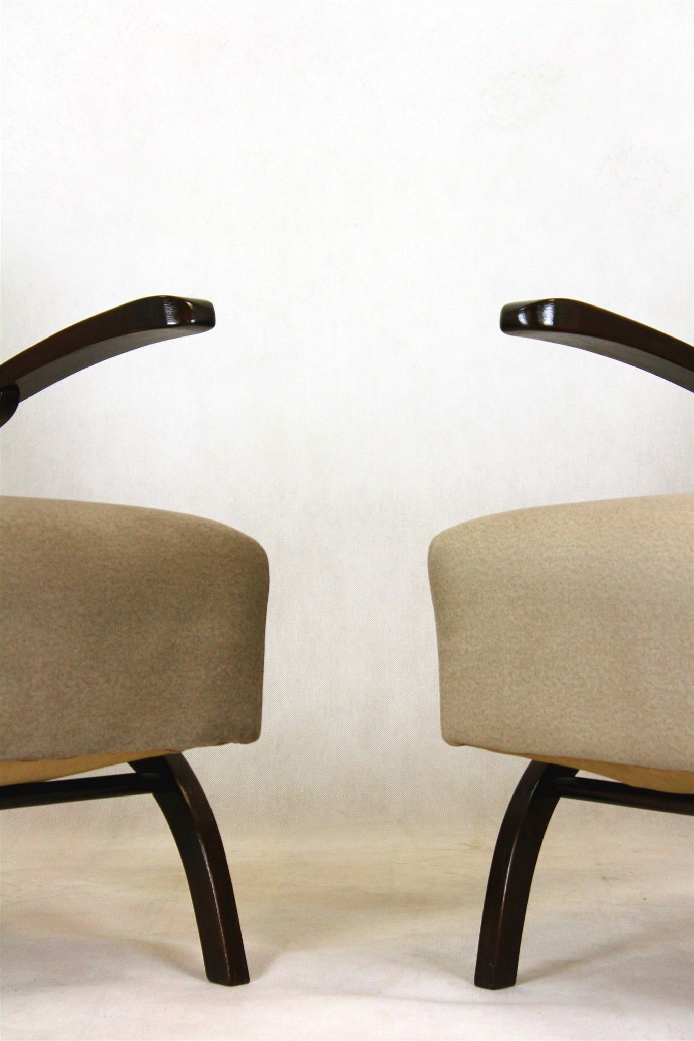 Fauteuils de Jindřich Halabala, années 1940