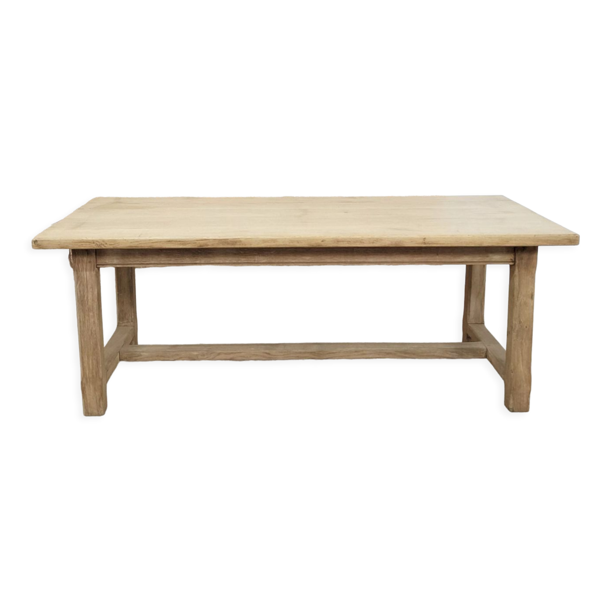 Solid oak farmhouse table