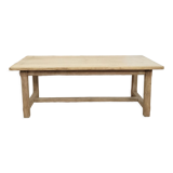 Solid oak farmhouse table