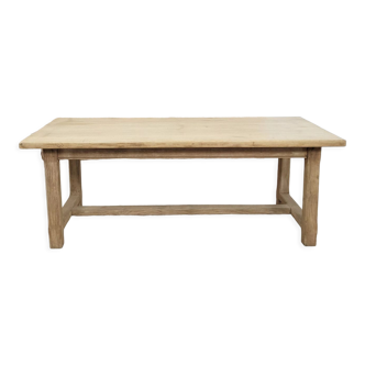 Solid oak farmhouse table