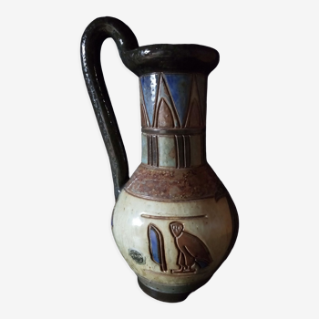 Belgian ceramic Dubois stoneware vase