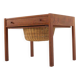 Danish sewing box / side table